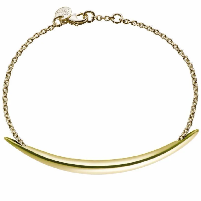 Shaun Leane Quill 18ct Yellow Gold Plated Sterling Silver Bracelet