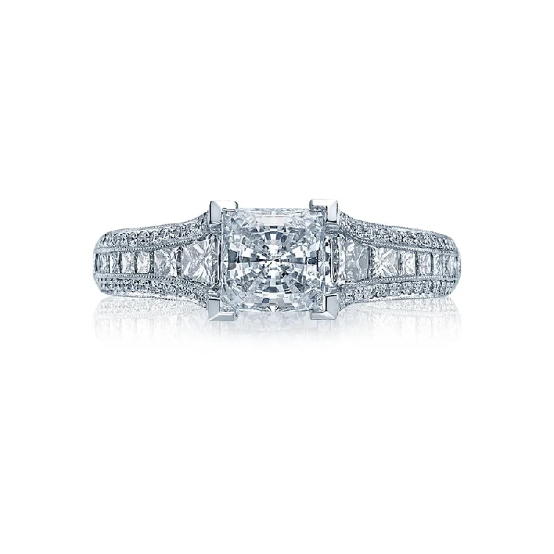 Signature - Design Women's Diamond Rings with a Brand - Specific Pattern and High - Quality DiamondsTacori Classic Crescent Princess Cut Ring