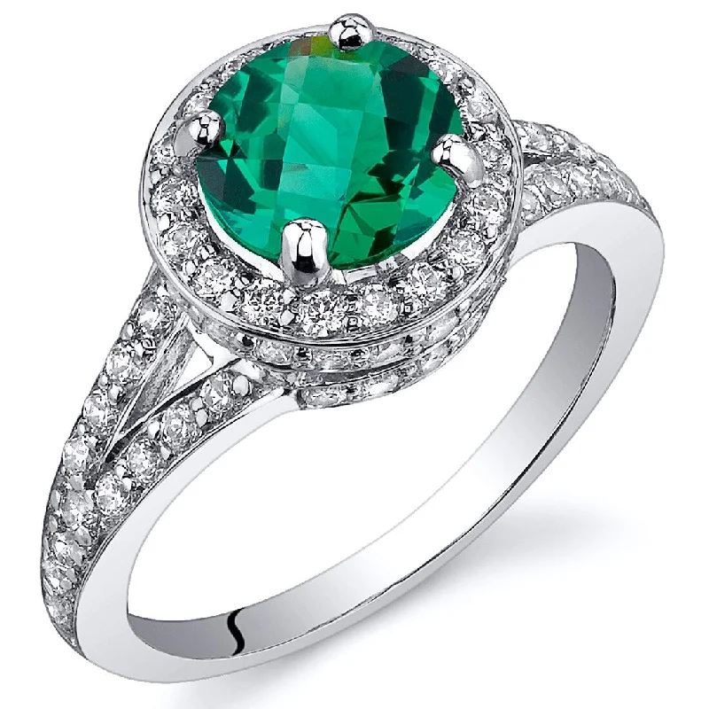 Tanzanite Gemstone Rings in 10K Gold with a Trilogy Design for a Sophisticated GiftSterling Silver 1.25 ct Created Emerald Halo Ring Tanzanite Gemstone Rings in 10K Gold with a Trilogy Design for a Sophisticated GiftSterling Silver 1.25 ct Created Emerald Halo Ring