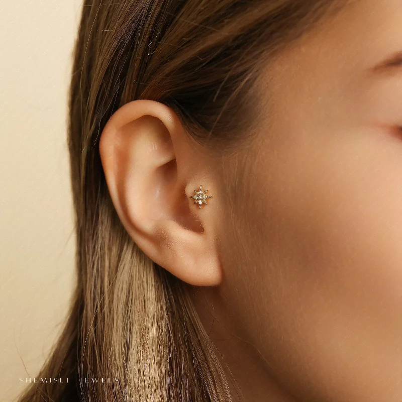 Rainbow - Colored Enameled Butterfly Stud Earrings for a Playful and Colorful StatementTiny Star Threadless Flat Back Tragus Stud, 20,18,16ga, 5-10mm Unisex, Surgical Steel SHEMISLI SS906 Rainbow - Colored Enameled Butterfly Stud Earrings for a Playful and Colorful StatementTiny Star Threadless Flat Back Tragus Stud, 20,18,16ga, 5-10mm Unisex, Surgical Steel SHEMISLI SS906