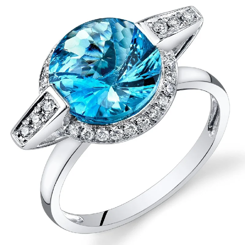 Tanzanite Gemstone Rings in 10K Gold with a Trilogy Design for a Sophisticated Gift14k White Gold 3.75ct Swiss Blue Topaz and Diamond Ring Tanzanite Gemstone Rings in 10K Gold with a Trilogy Design for a Sophisticated Gift14k White Gold 3.75ct Swiss Blue Topaz and Diamond Ring