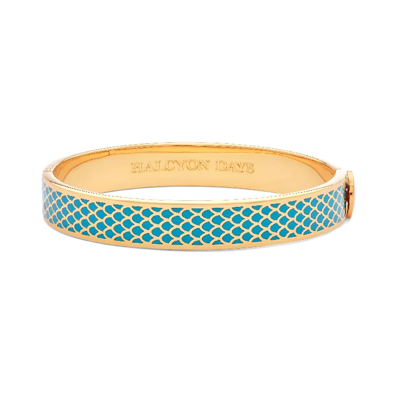 Children's Bangle Bracelets with Animal - Shaped Charms for a Cute AccessorySalamander Turquoise & Gold Bangle Children's Bangle Bracelets with Animal - Shaped Charms for a Cute AccessorySalamander Turquoise & Gold Bangle