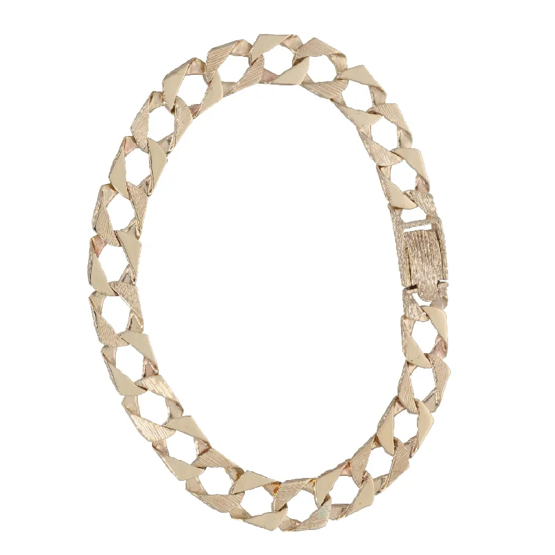 Stretch Bangle Bracelets with Elastic Cord for a Comfortable FitNew 9ct Gold Patterned Curb Bracelet Stretch Bangle Bracelets with Elastic Cord for a Comfortable FitNew 9ct Gold Patterned Curb Bracelet