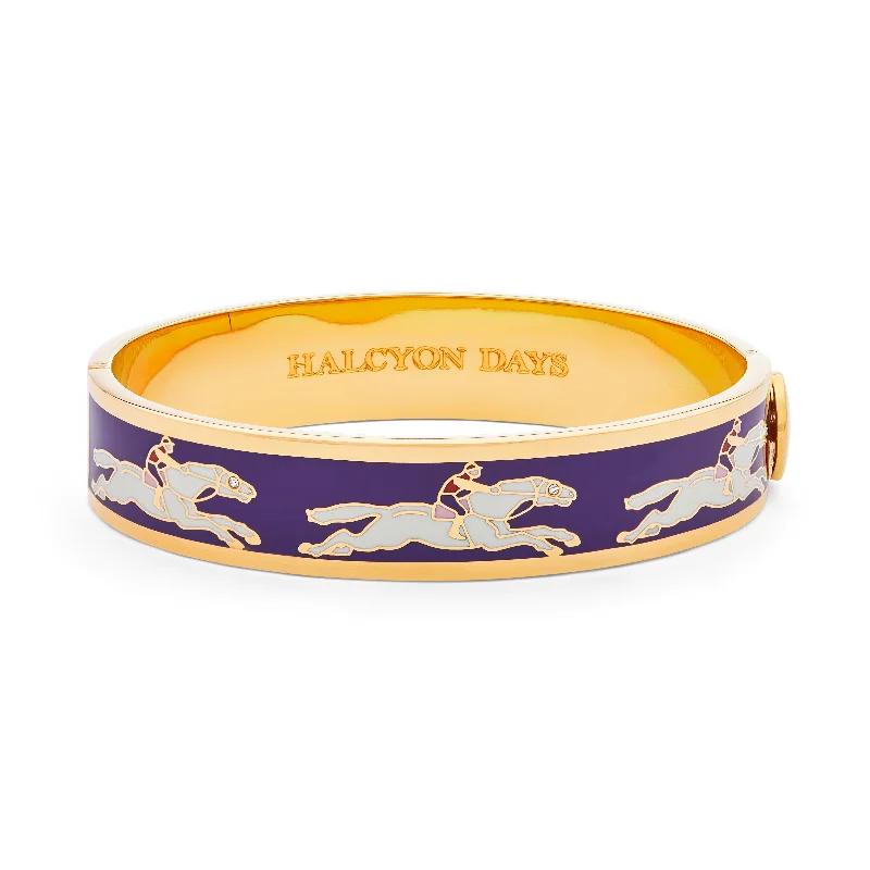 Bangle Bracelets with Celtic Knotwork for a Symbolic and Stylish LookRace Horse Amethyst Bangle Bracelets with Celtic Knotwork for a Symbolic and Stylish LookRace Horse Amethyst
