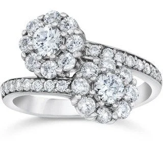 Men's Carbon Fiber - Inlaid Wedding Bands in Stainless Steel for a High - Tech and Stylish Design14k White Gold 1 1/2ct TDW 2-stone Halo 'Ever Us' Diamond Engagement Ring Men's Carbon Fiber - Inlaid Wedding Bands in Stainless Steel for a High - Tech and Stylish Design14k White Gold 1 1/2ct TDW 2-stone Halo 'Ever Us' Diamond Engagement Ring