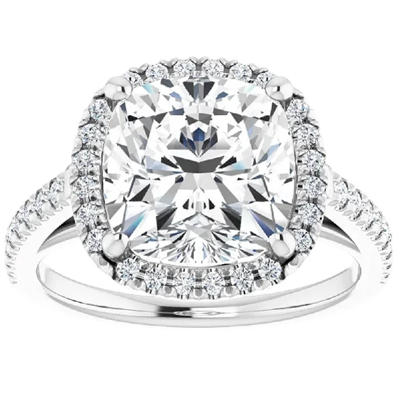 Sapphire - and - Diamond - Accented Wedding Bands in Platinum for a Royal and Sophisticated Look3 1/2Ct Cushion Moissanite & Diamond Halo Engagement Ring White Gold (G-H/VVS1) Sapphire - and - Diamond - Accented Wedding Bands in Platinum for a Royal and Sophisticated Look3 1/2Ct Cushion Moissanite & Diamond Halo Engagement Ring White Gold (G-H/VVS1)