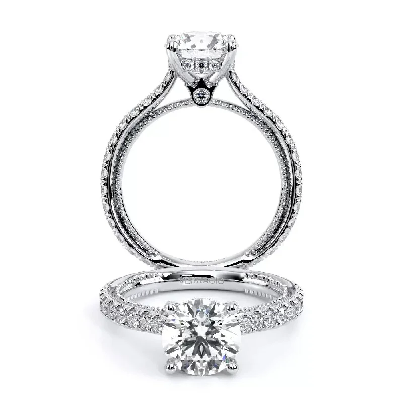 Signature - Design Engagement Rings with a Brand - Exclusive Pattern and Premium DiamondsVerragio Renaissance 14k Gold Round Diamond Engagement Ring Signature - Design Engagement Rings with a Brand - Exclusive Pattern and Premium DiamondsVerragio Renaissance 14k Gold Round Diamond Engagement Ring
