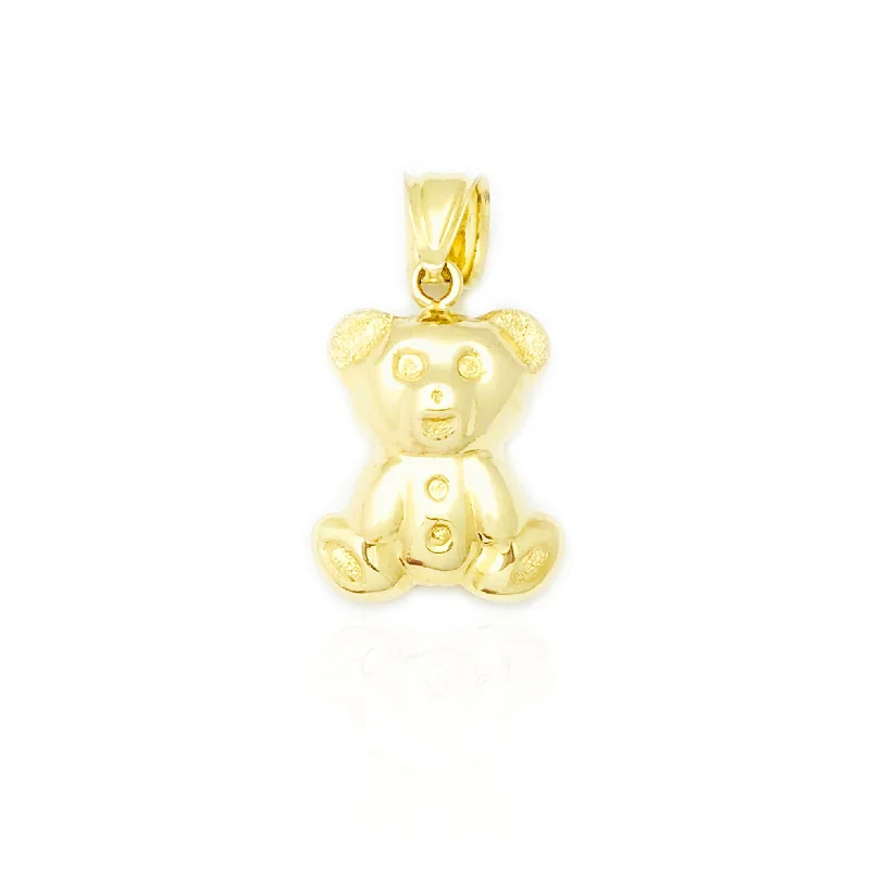 Gothic - Style Skull Pendant with Red Enamel Accents for Alternative FashionDouble-Sided Teddy Bear Pendant (14K) Gothic - Style Skull Pendant with Red Enamel Accents for Alternative FashionDouble-Sided Teddy Bear Pendant (14K)