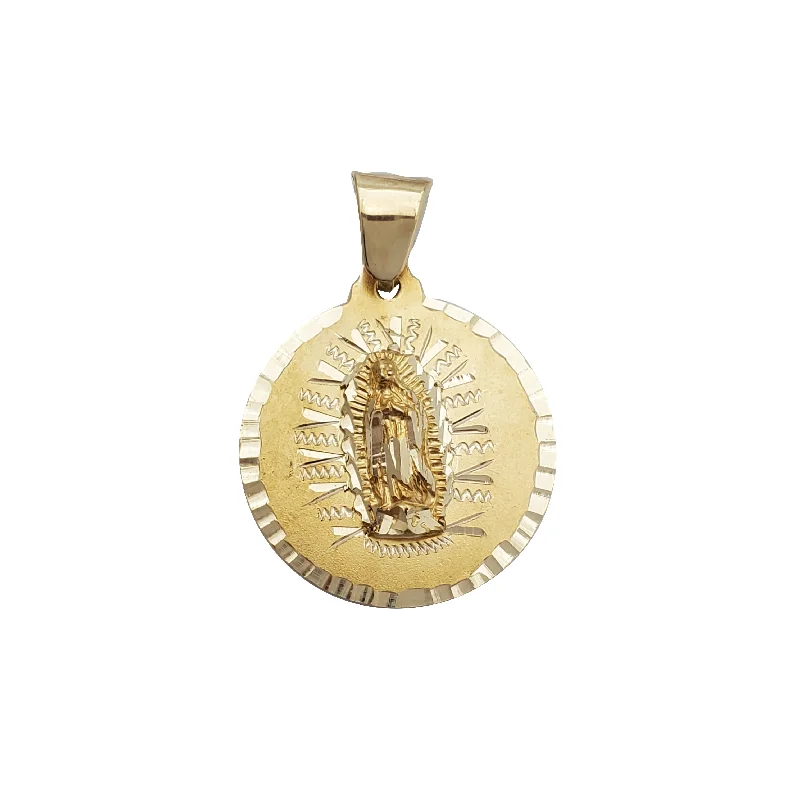 Military - Inspired Dog Tag Pendant with Engraved Service NumbersVirgin Mary Pendant (14K) Military - Inspired Dog Tag Pendant with Engraved Service NumbersVirgin Mary Pendant (14K)